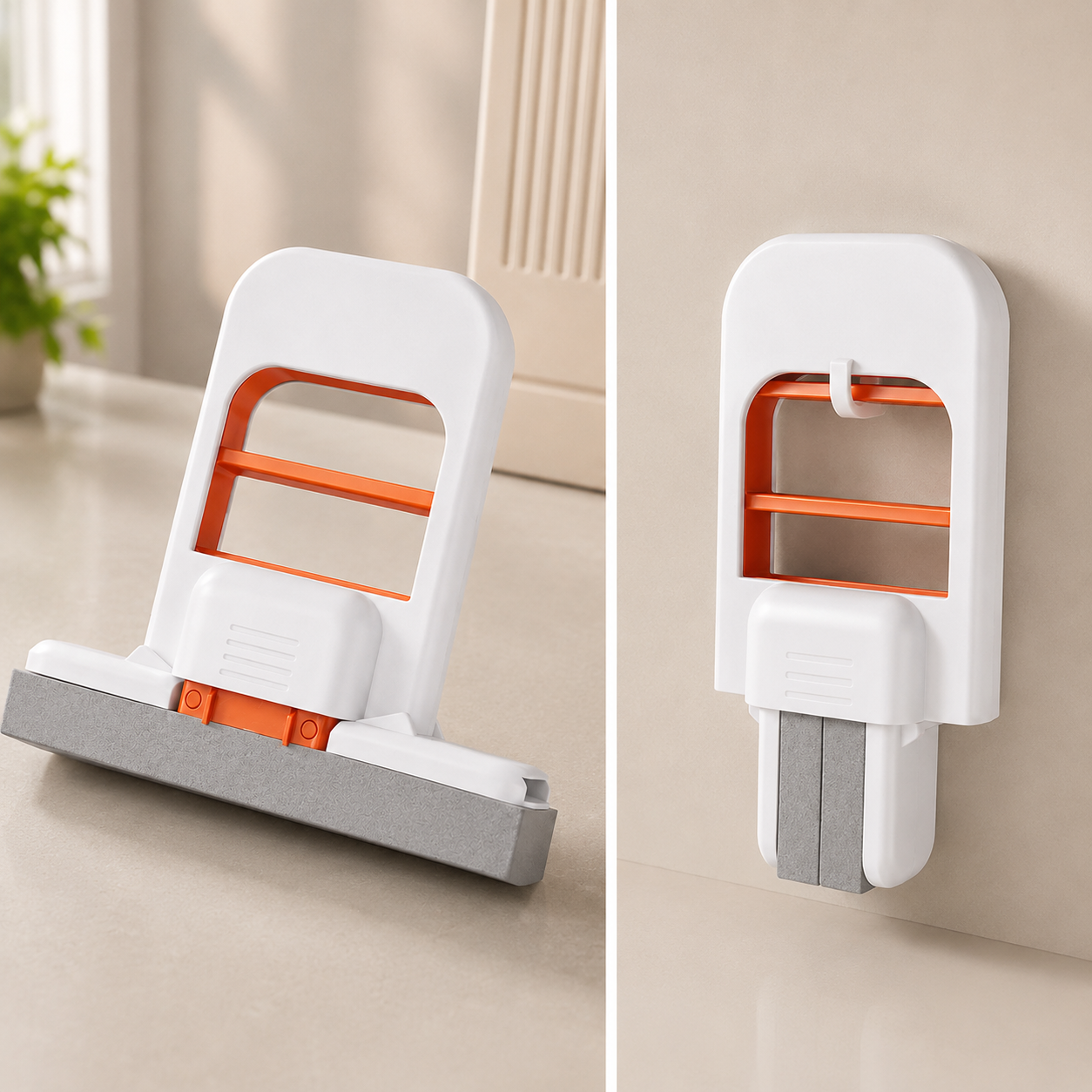 Foldable Mini Sponge Mop Nuvora SwiftFold™ Self Squeeze
