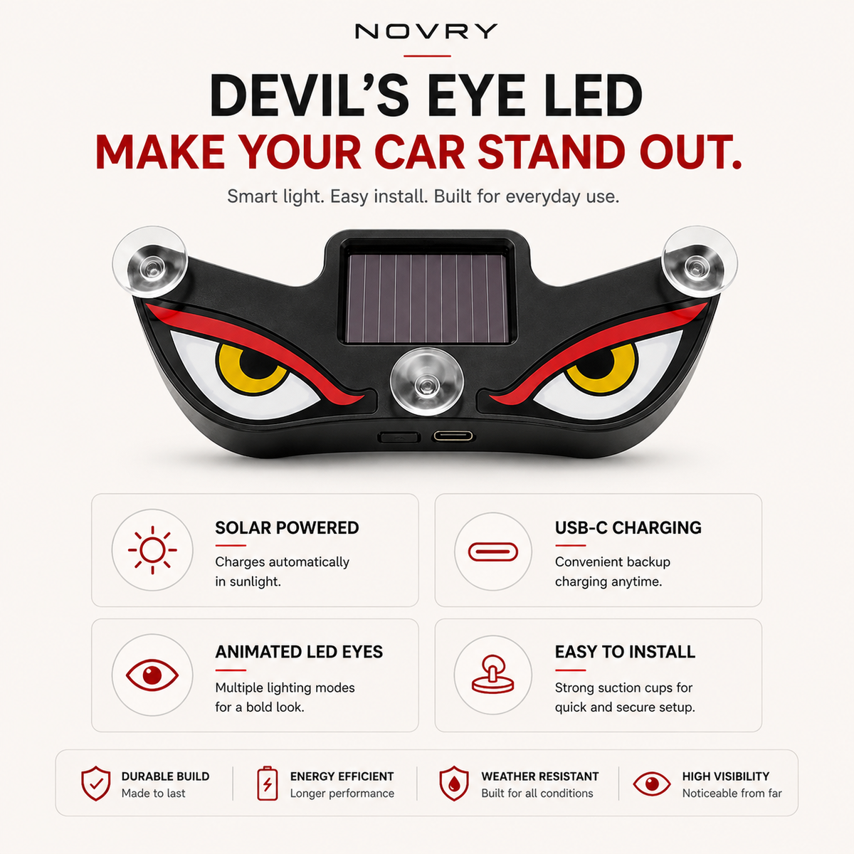 Novry's Devil Eyes For Your Spaceship (Car)
